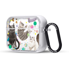 MOSNOVO AirPods Pro 2 clear case with dual-layer protection for daily use.