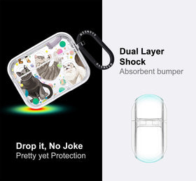 MOSNOVO AirPods Pro 2 case stays clear thanks to antioxidant layer.