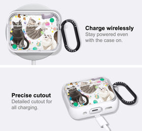 MOSNOVO AirPods Pro 2 case supports wireless charging without removal.