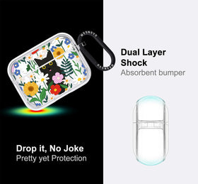MOSNOVO AirPods Pro case uses clear yellow-resistant material for lasting transparency.