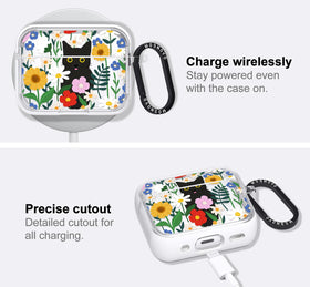 MOSNOVO AirPods Pro case complete package with protective cover, metal ring, and removal tool.