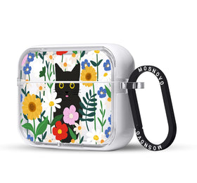 MOSNOVO AirPods Pro case with dual-layer protection for shock absorption and clarity.