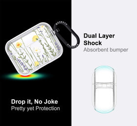 MOSNOVO AirPods Pro case, metal ring for quick access