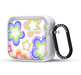 MOSNOVO AirPods 3 clear case with dual-layer protection keeps your case pristine.