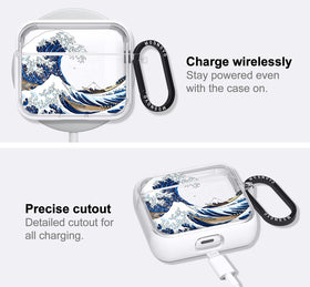 MOSNOVO AirPods 3rd clear yellow-resistant material maintains clarity