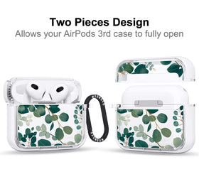 MOSNOVO dual-layer AirPods 3rd Gen case provides reliable shock protection.