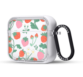 MOSNOVO AirPods 3 clear dual-layer case protects against drops while keeping a sleek look.