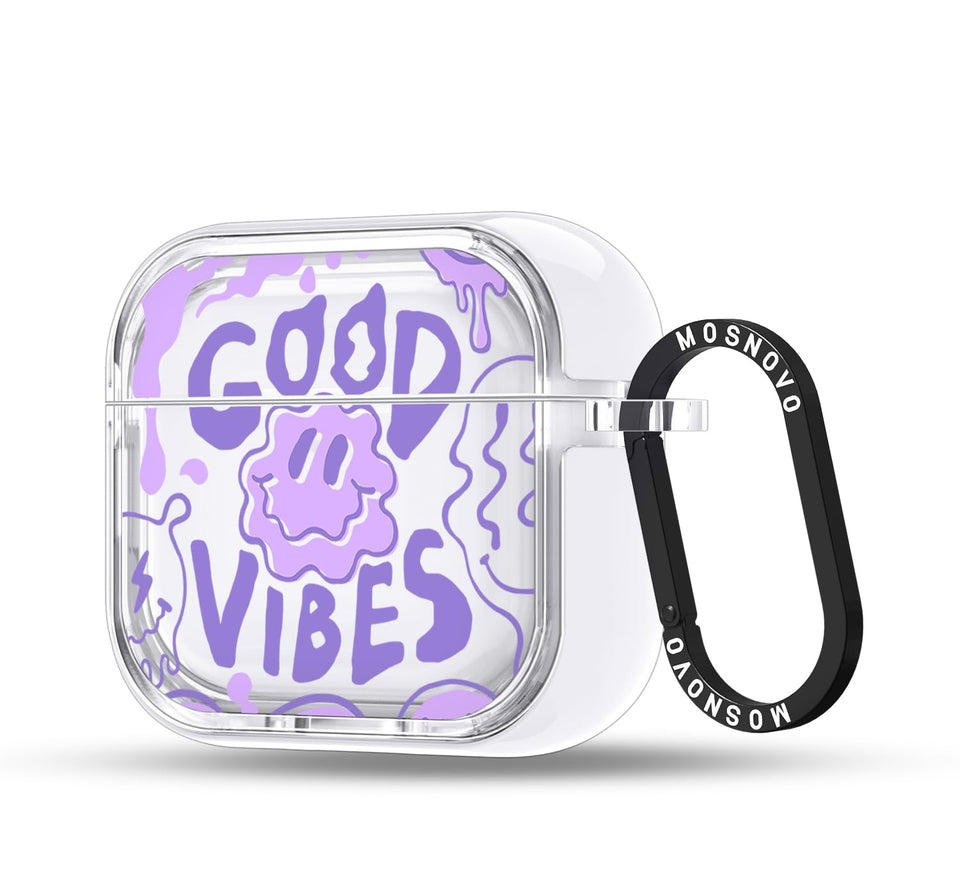 MOSNOVO AirPods 4 case with clear dual-layer protection for everyday use