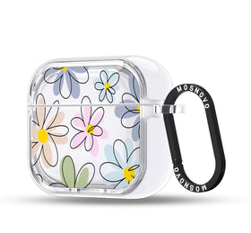 MOSNOVO AirPods 4 clear dual-layer case offers shock protection and clarity