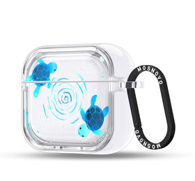 MOSNOVO AirPods 4 case with clear, shockproof design protects daily carry.