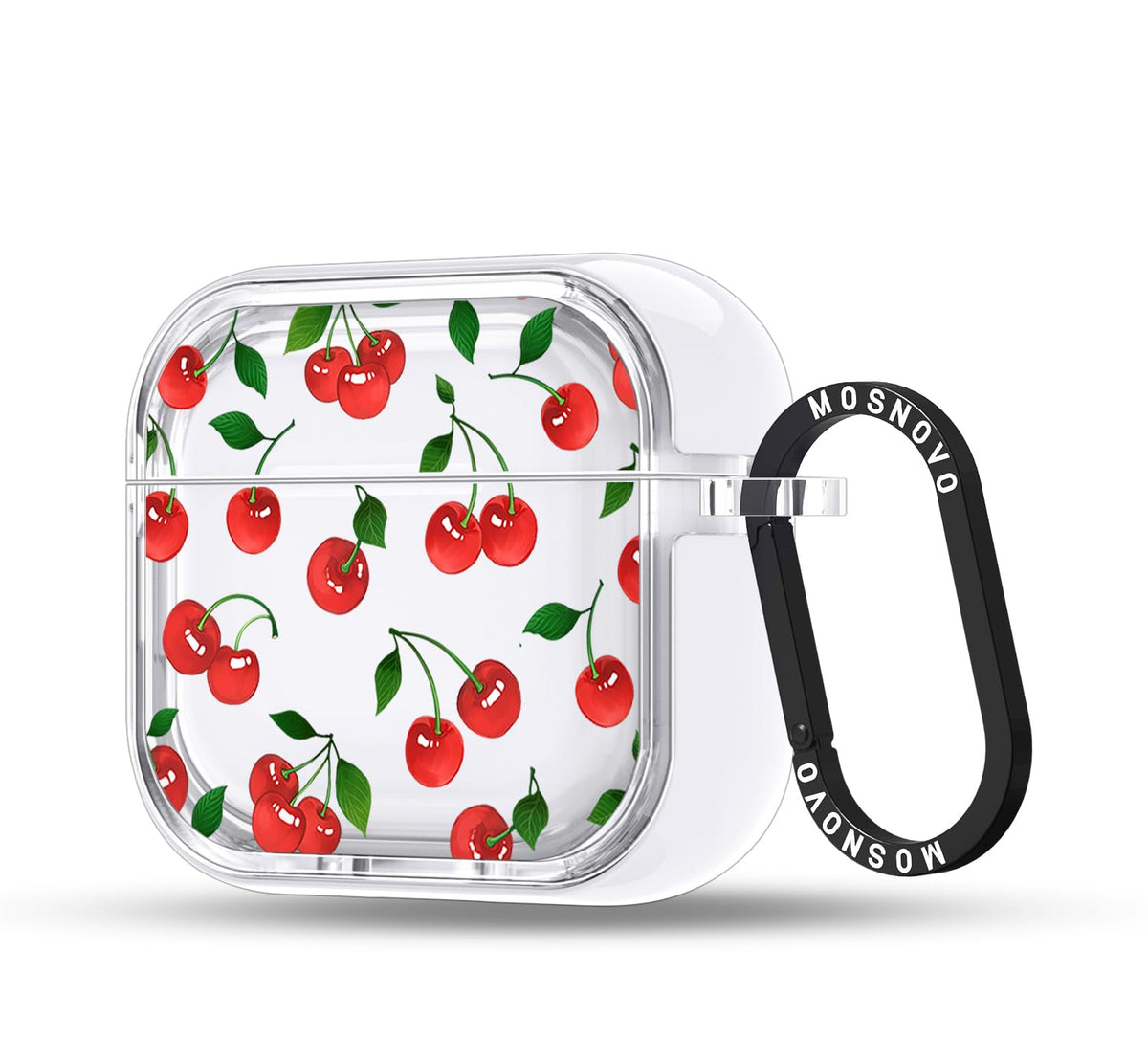 MOSNOVO AirPods 4 clear case shows transparent protection for daily use