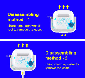 MOSNOVO AirPods 4 case Space Turtle package includes case, ring, and removal tool.