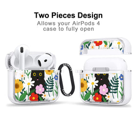 MOSNOVO AirPods 4 case dual-layer shockproof for reliable drop protection.