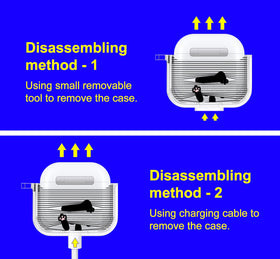 MOSNOVO AirPods 4 case includes removal tool for easy setup