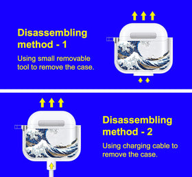 MOSNOVO AirPods 4 case includes removal tool for easy adjustments