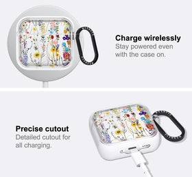 MOSNOVO AirPods 4 case meadow design adds stylish flair to everyday carry.