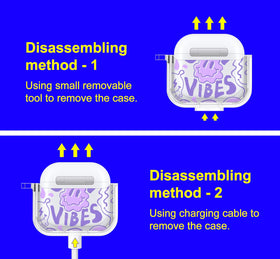 MOSNOVO AirPods 4 case pack includes removal tool for easy setup
