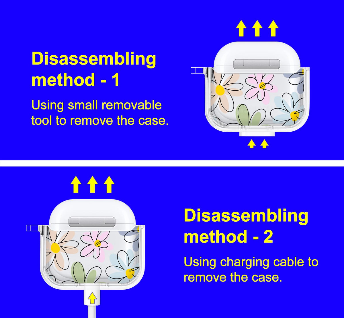 MOSNOVO AirPods 4 case includes removal tool for easy changes