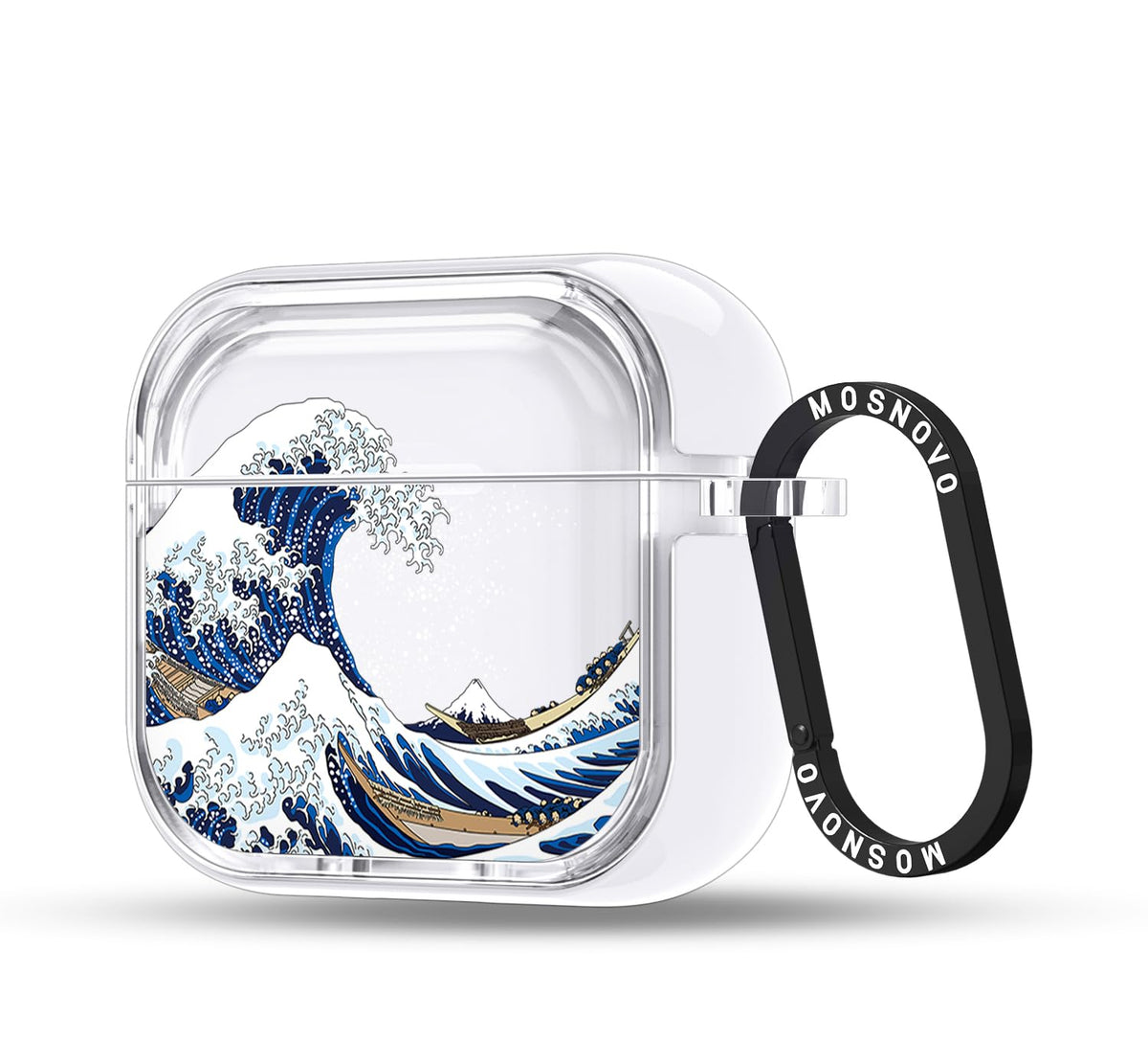MOSNOVO AirPods 4 case showing stylish dual-layer protection for daily use