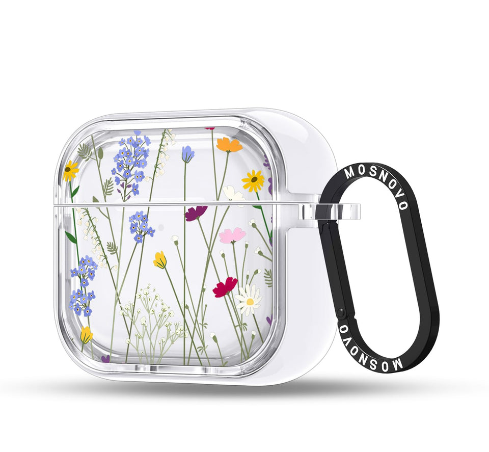 MOSNOVO AirPods 4 case with transparent dual-layer protection for daily drops