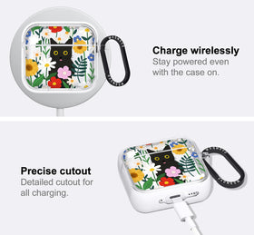 MOSNOVO AirPods 4 case in clear, yellow-resistant material stays pristine.