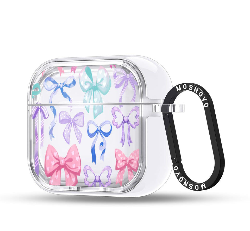 MOSNOVO AirPods 4 clear case protects while preserving sleek look.