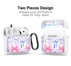 MOSNOVO AirPods 4 dual-layer shockproof case for rugged daily protection.