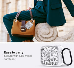MOSNOVO luxe metal ring attachment detail showing secure carry benefit