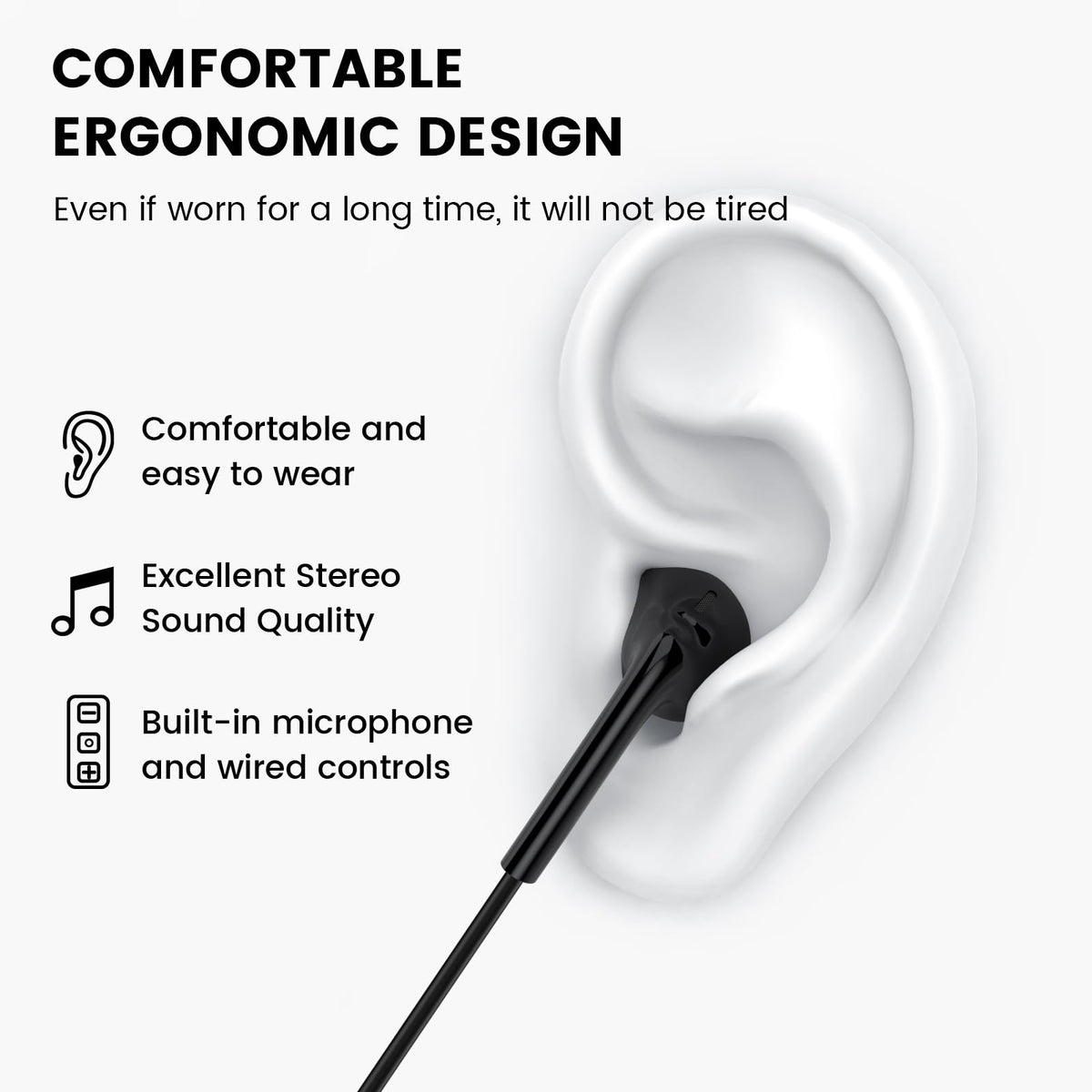 MOSWAG high quality sound with deep bass and crisp treble