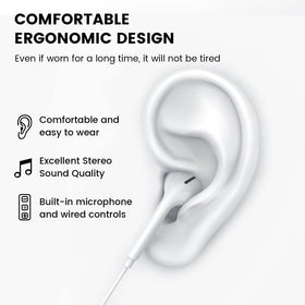 High-quality composite diaphragm for balanced, natural sound.