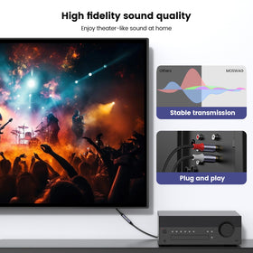 MOSWAG clear signal path enhances bass and clarity