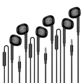 MOSWAG wired earbuds design showcase compact in-ear fit for portable listening
