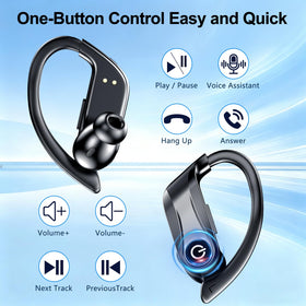 Mosyxe Earbuds inline controls for hands-free music and calls