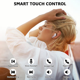 Motast Rose Gold earbuds tested for IP7 waterproof protection.