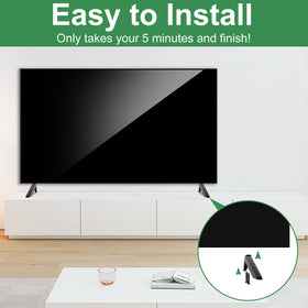 Motiexic Insignia TV leg set packaging ready for quick grab-and-go setup