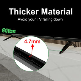 Motiexic Insignia TV leg set with pad protection to prevent surface scratches