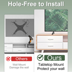 Motiexic screws and instructions laid out for quick no-drill installation