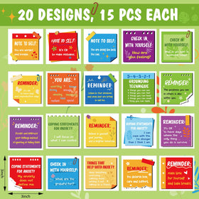 Motipuns 300-piece sticker pack with assorted designs for notebooks and mugs.