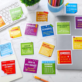 Motipuns 3x3 inch stickers stay visible on gadgets.