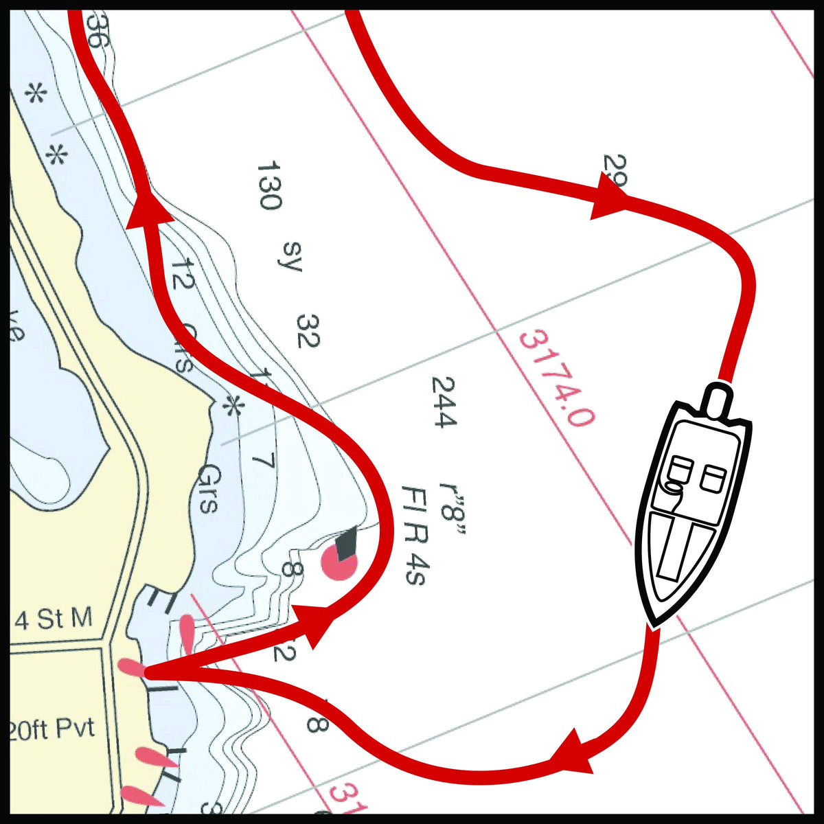MotorGuide Xi gateway setup diagram illustrating wiring steps for quick install