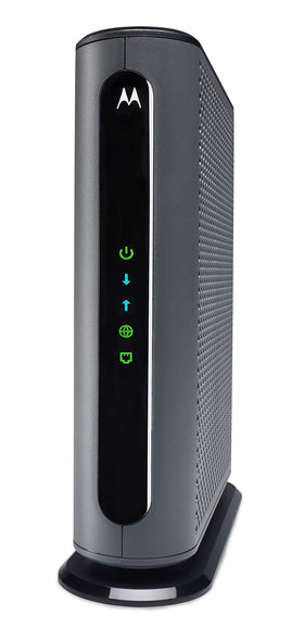 Motorola MB7621 setup-ready shows easy placement for reliable home networking