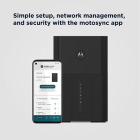 Motorola MG8725 modem rental savings note shows potential yearly cost reductions