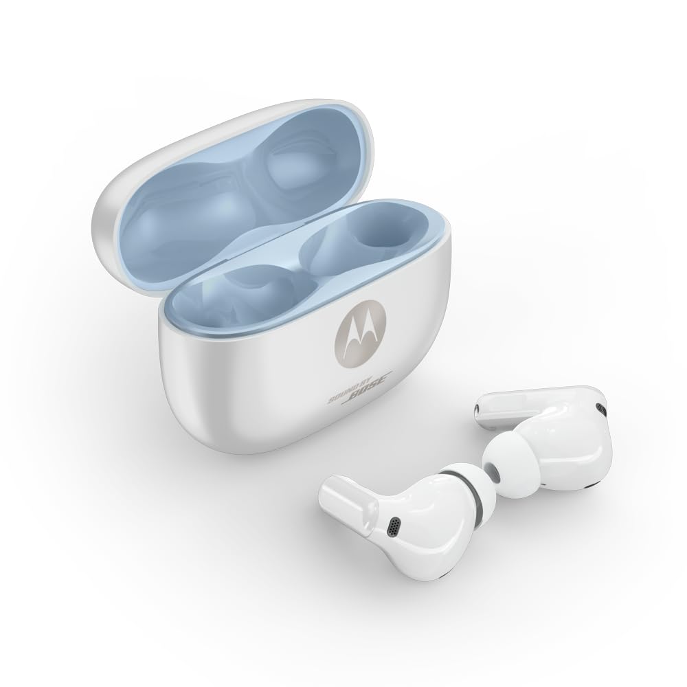 Motorola Moto Buds 2 Plus with Bose sound deliver immersive music on the go.