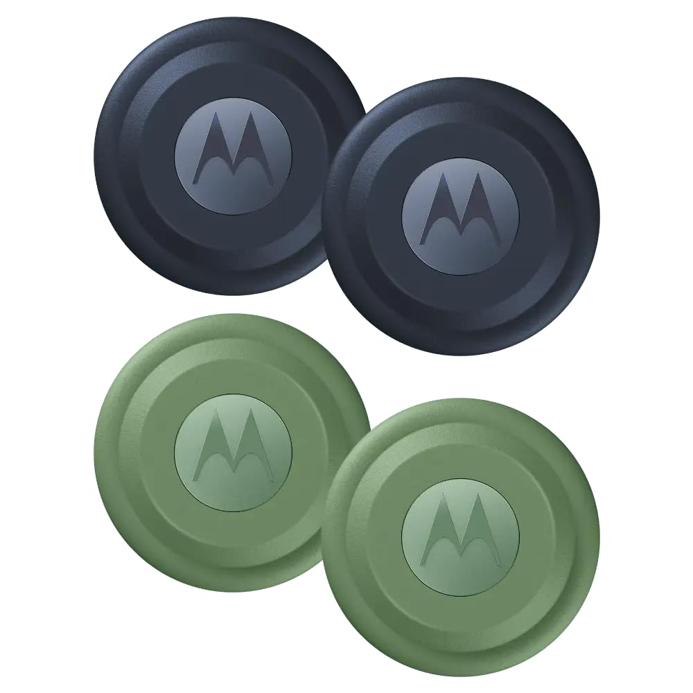 Motorola Moto Tag blue pack helps you locate keys quickly with precise tracking.
