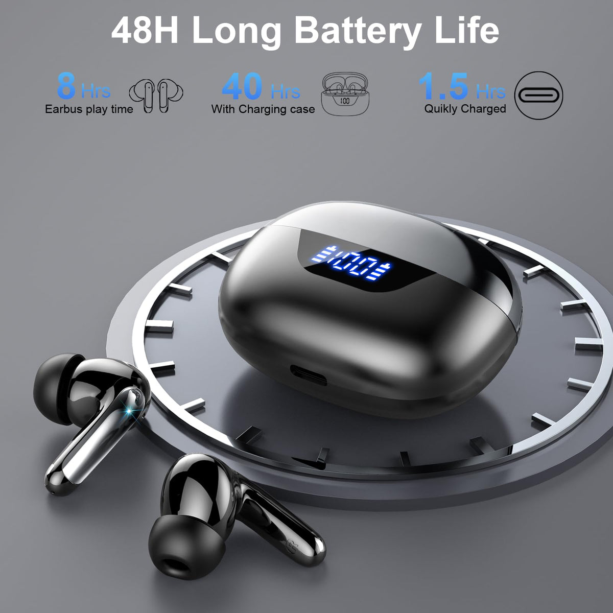 Motost earbuds touch control use for music and call convenience