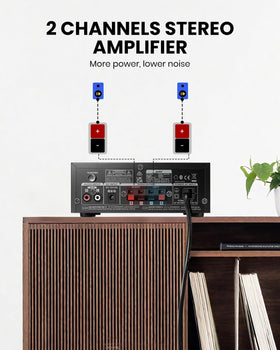 Moukey MAMP3 FM tuner for easy channel search and favorite stations.