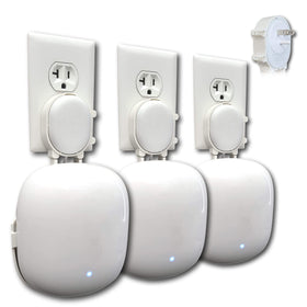 Mount Genie front view showing secure Nest Wifi Pro placement and neat look