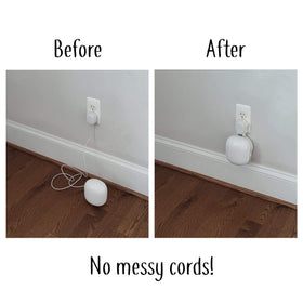 Nest WiFi Pro Genie reinforced support ensures stability for the heavier unit