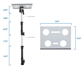 Mount-It! includes hardware and instructions for quick setup