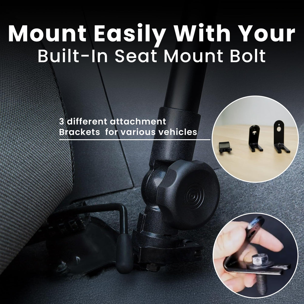 Mount-It! no-drill installation lets you move between vehicles